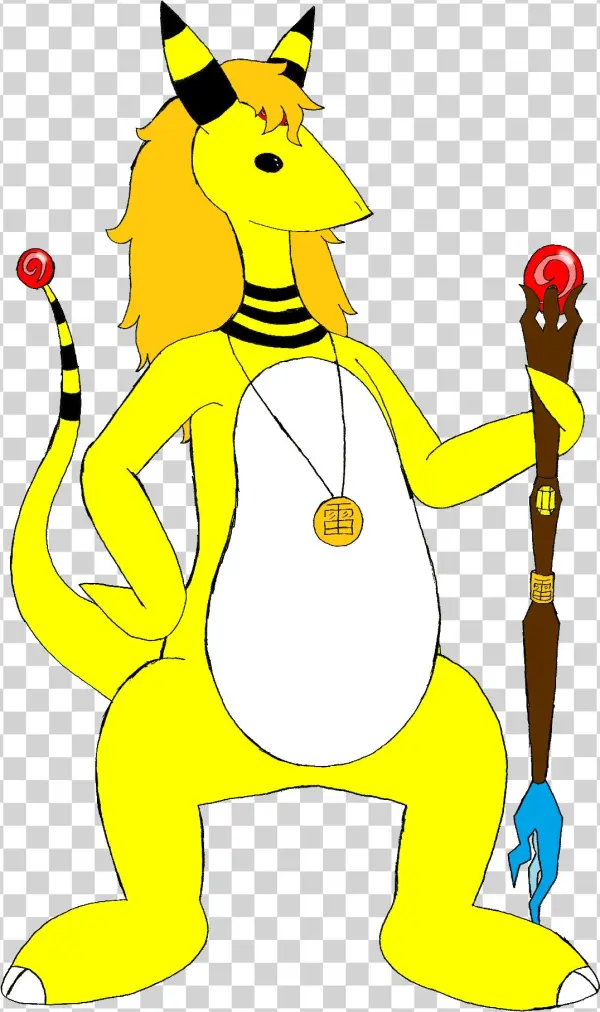 Lord Ampharos Ix - Cartoon