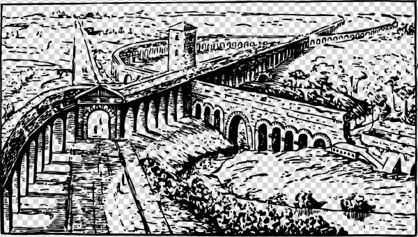 This Free Icons Png Design Of Roman Aqueducts