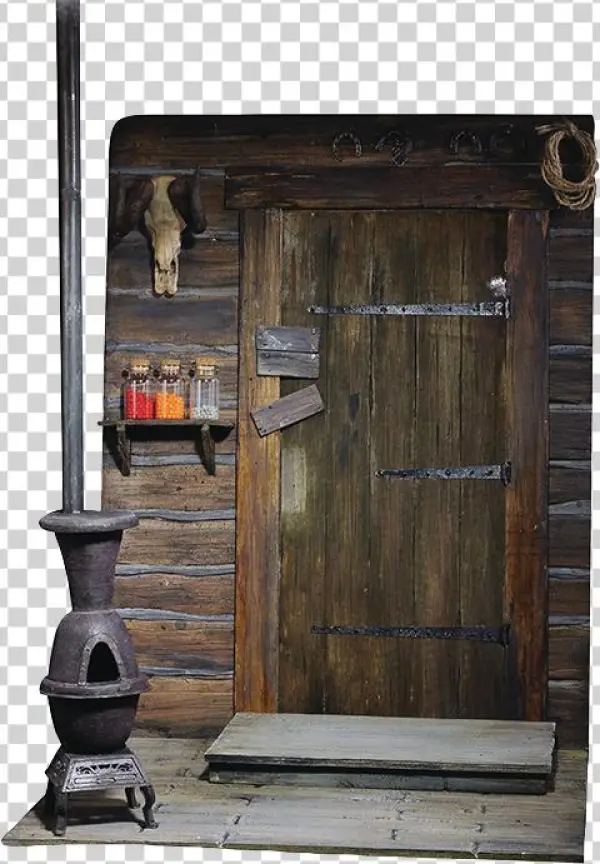 Asmus Collectible Toys The Door Of Haberdashery Sixth - The Hateful Eight Door Of The Haberdashery Cinematic
