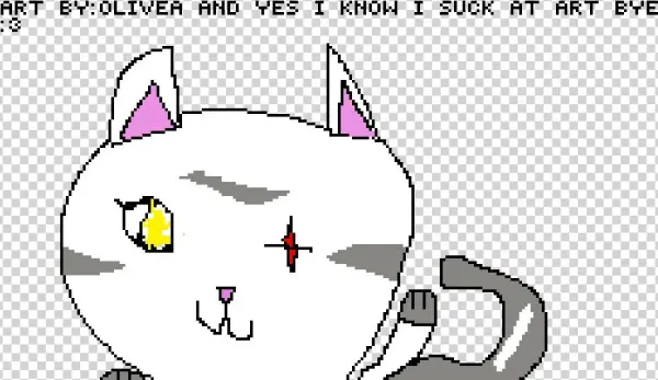Cat Drawing - Cartoon