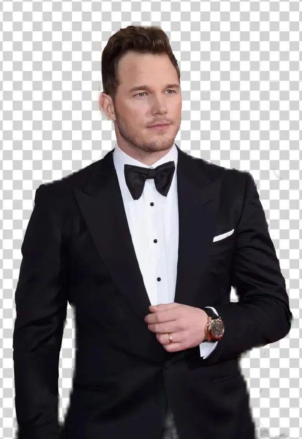 Chrispratt Sticker - Tuxedo