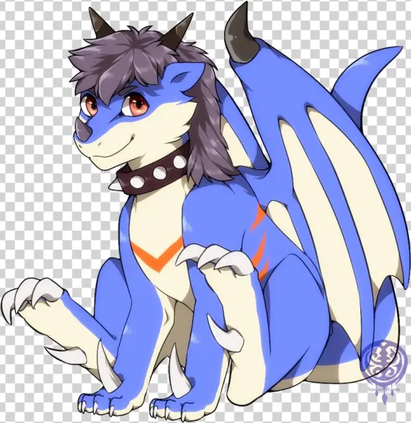 Cute Dragon W - Cartoon