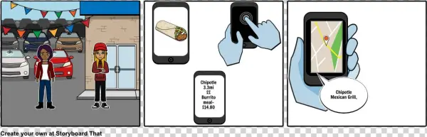 Feeding U Advert - Cartoon