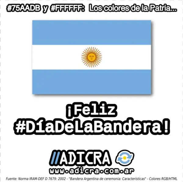 ¡feliz Día De La Bandera - Deutschlandsim