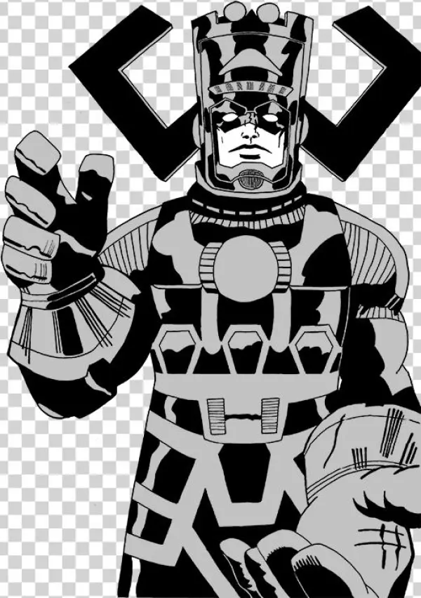 Galactus Grey - Illustration