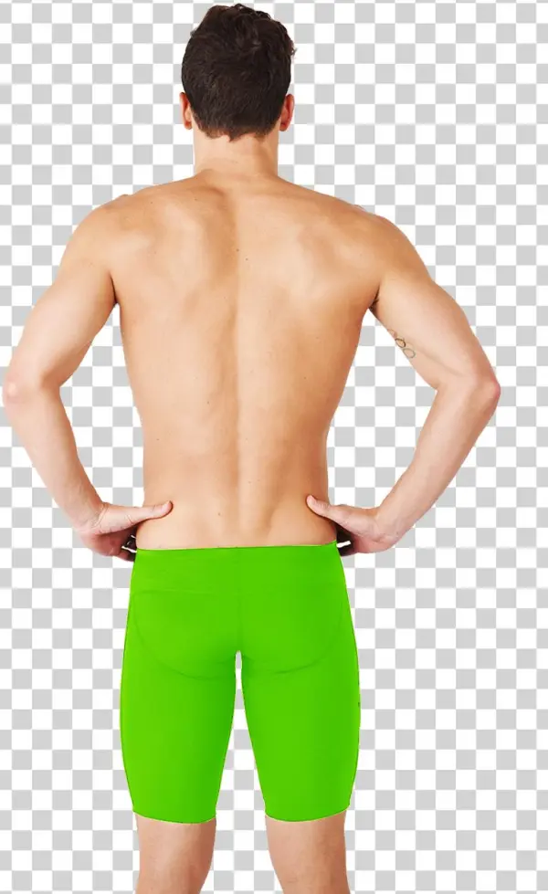 Green Back - Barechested