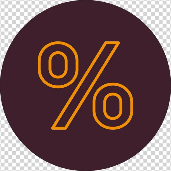 Icons Percentage Revised - Unequal Png