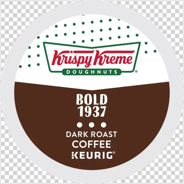 Krispy Kreme Bold 1937 Kcups Lid