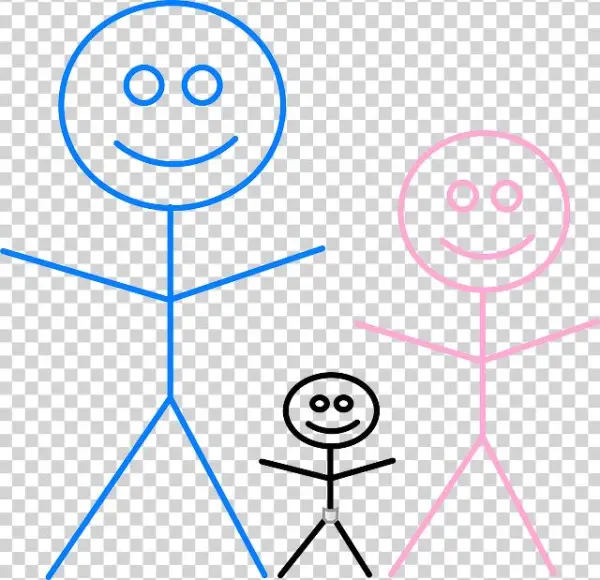 Stick Figure Family Png