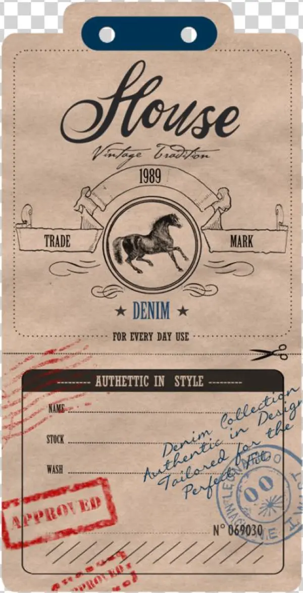 Vintage Tag Png