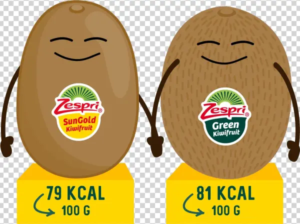 Week42 Zespri Green Kiwifruit Is Not-high In Calories - Illustration