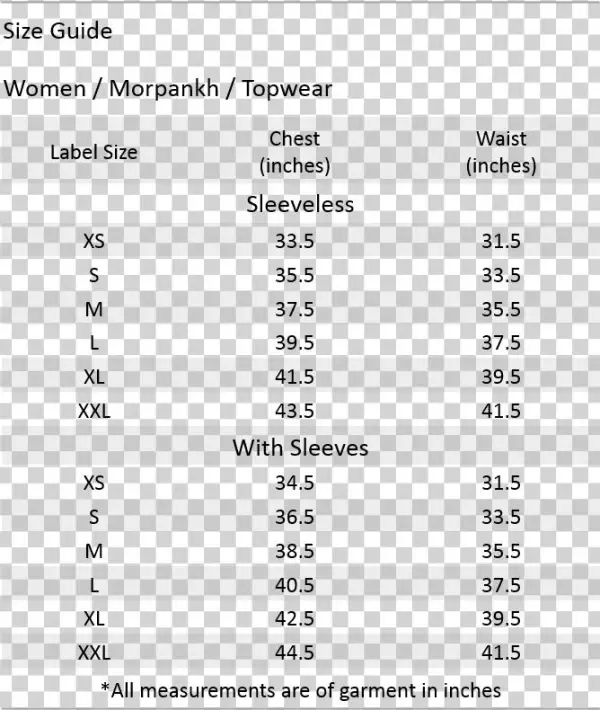 Women Morpankh Topwear - Number
