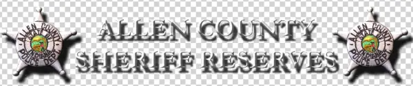 Allen County Sheriffs Reserve - Monochrome