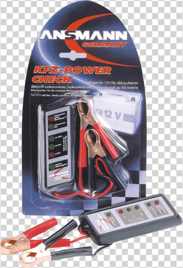 Automotive Battery Tester Ansmann - Frontenis