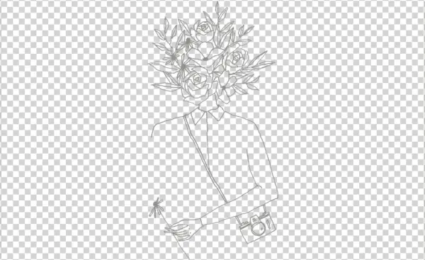 Florallogo - Sketch