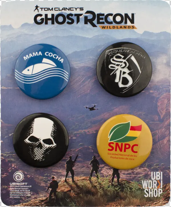 Ghost Recon Button Collection Set