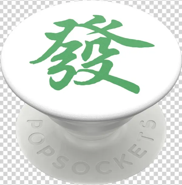 Green Fortune, Popsockets - Calligraphy