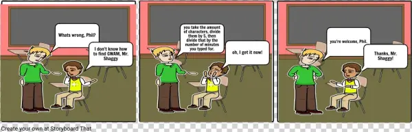 Gwam Finding - Cartoon