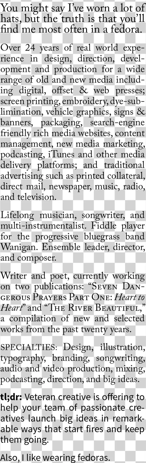 Jasonhackwith Resume Intro - Document