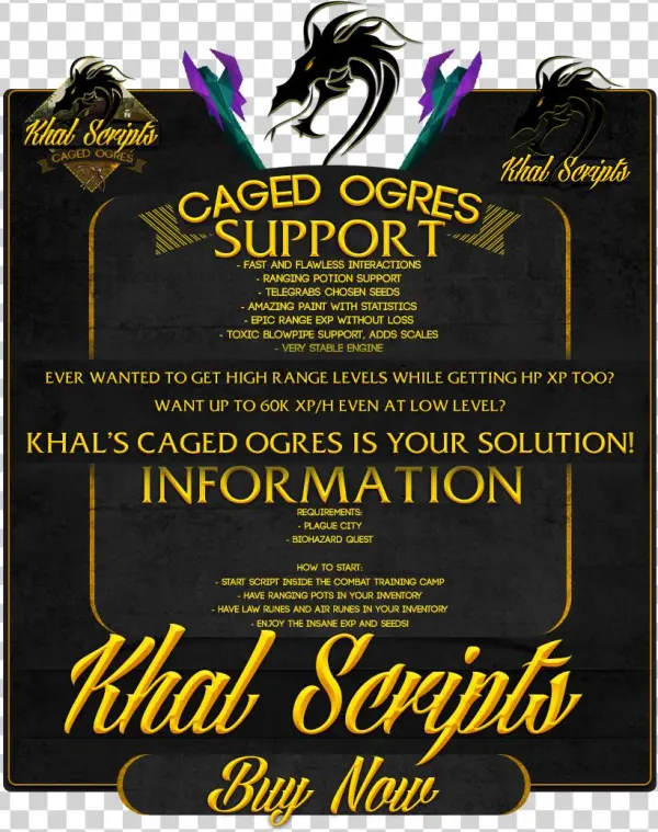 Khal Caged Ogre - Poster