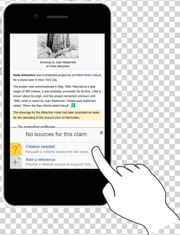 Mobile Citation Exploration Example - Iphone