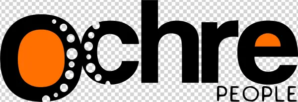 Ochre People Logo - Stencil