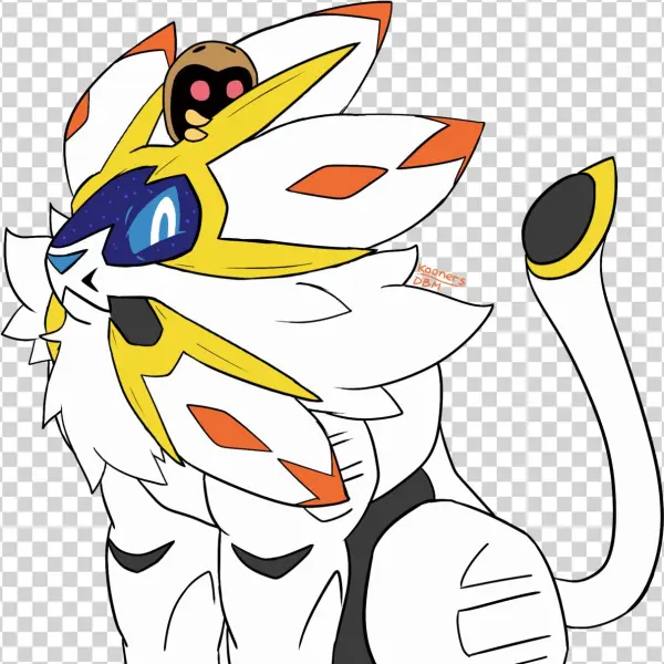 Solgaleo Y Kabuto - Cartoon