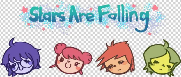 Stars Are Falling - Cartoon