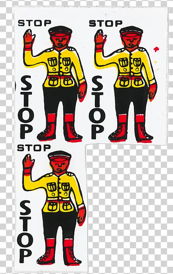 Stop - Cartoon