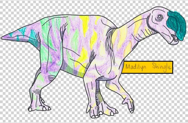 2016 Coloring Contest Results - Lesothosaurus