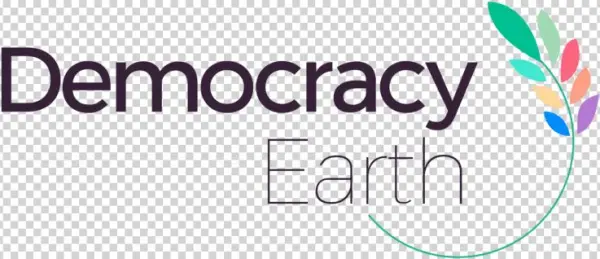Democracy - Earth Logo - Graphic Design