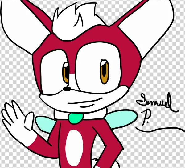 Drew My Flying Boi Chip - Cartoon