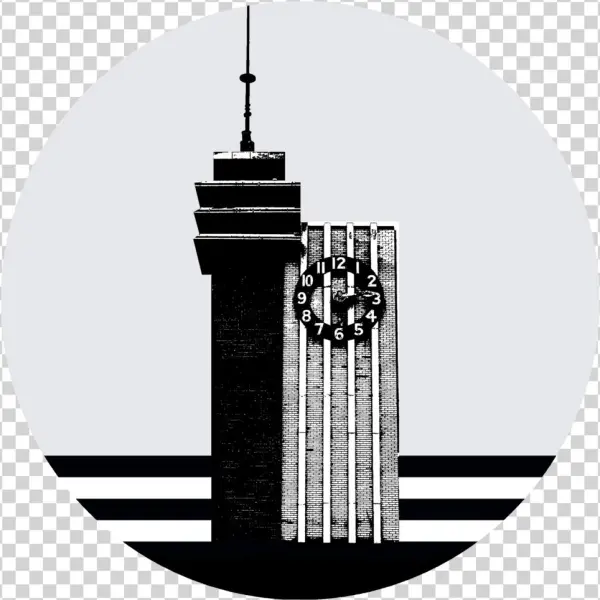 Drugstorekcclocktower - Illustration