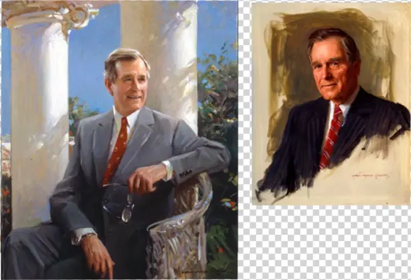 Ghwbush Collage1 Ghwbushcollage - Gentleman