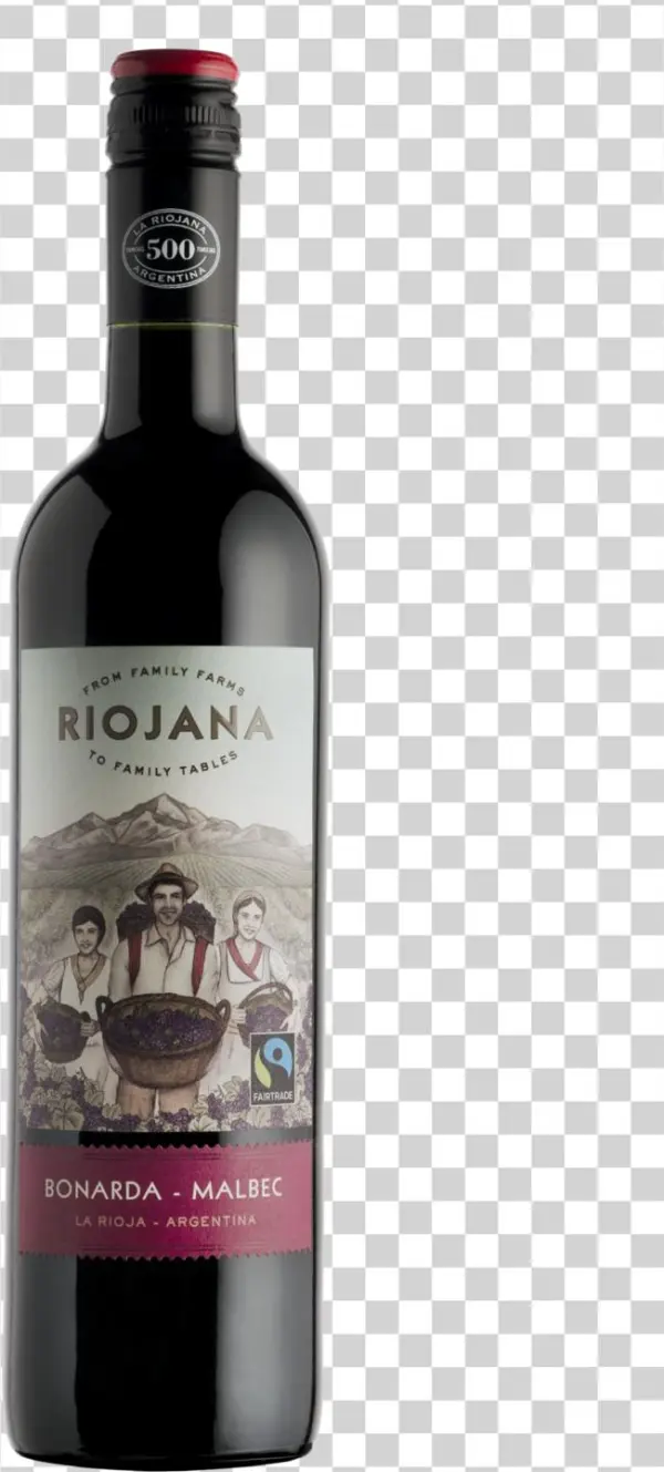 Lariojana Packshot Riojana Fairtrade Bonardamalbec - Dalfiume Nobilvini