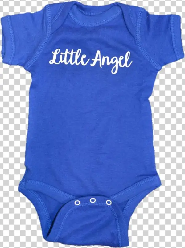 "little Angel" Onesie The Aha Store - Cobalt Blue