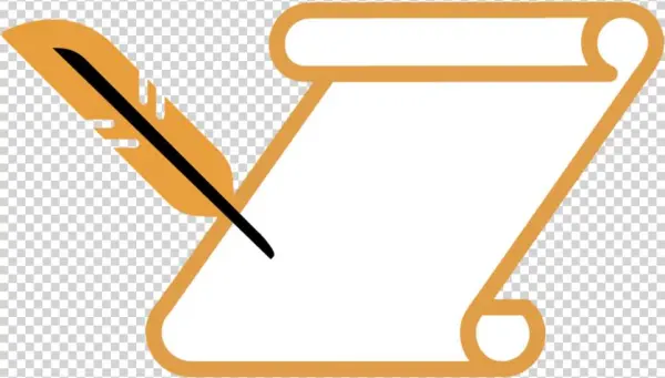 Sherwood Icons Scroll - Sign