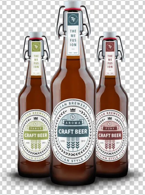 Slide Main Bottles - Brewery