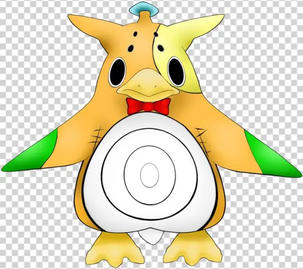 Space Dandy Penguin Stuffy - Cartoon