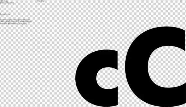 Usa Today Font Presenatation 24 - Circle