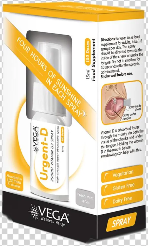 2000iu Vitamin D3 Spray - Carton