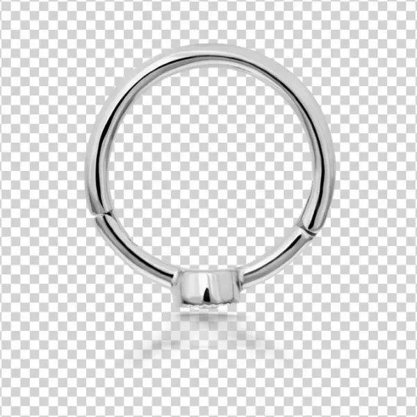 8mm Scalloped Diamond Clicker 8mm Scalloped Diamond - Bangle