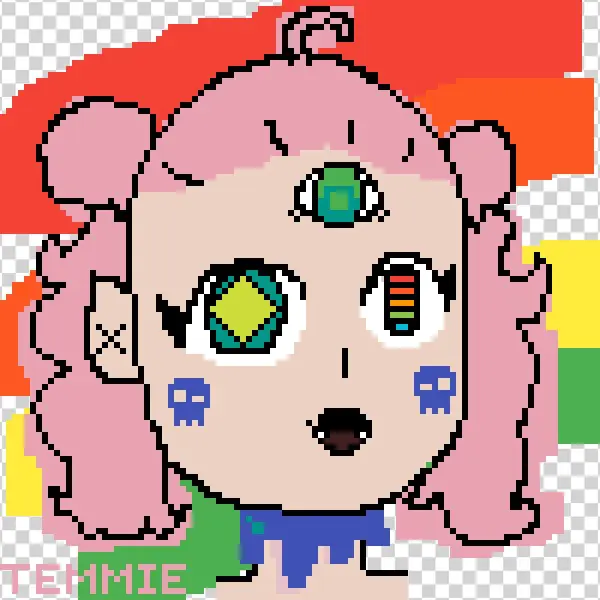 A Cute Monster - Cartoon