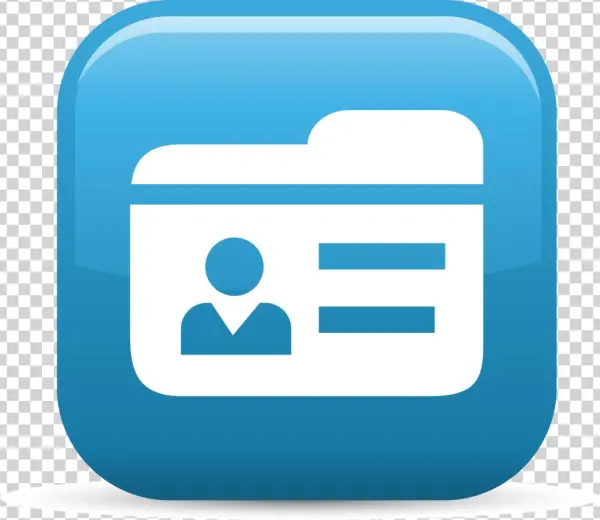 Contacts Elements Glossy Icon Mjig528d L