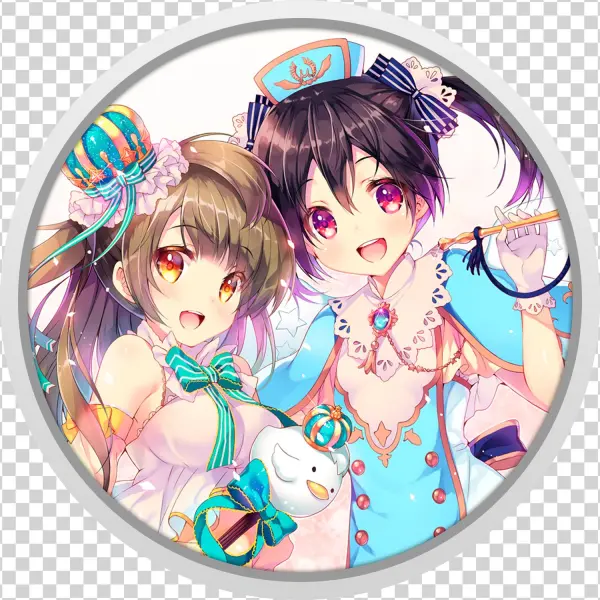 Kotori & Nico - Cartoon