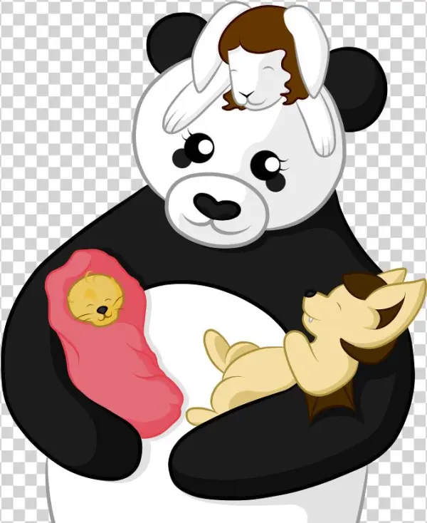 Mommy Bear Shade - Cartoon