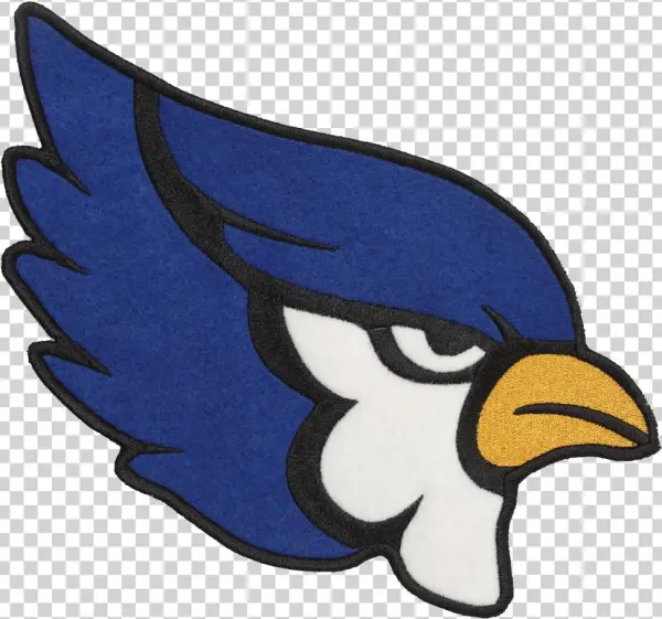 Pm444 Blue Jay Patch Patch - Cartoon