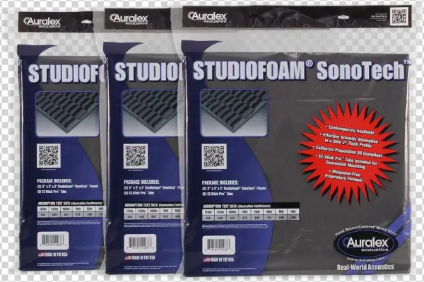 Studiofoam Sonotech Polybag Packaging - Ammunition