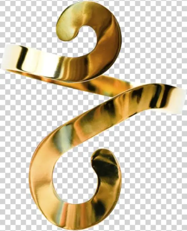 Swirl Armlet - Calligraphy