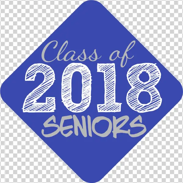 Class Of 2018 Seniors Logo - Newborn Baby Monthly Stickers - Great Shower Registry